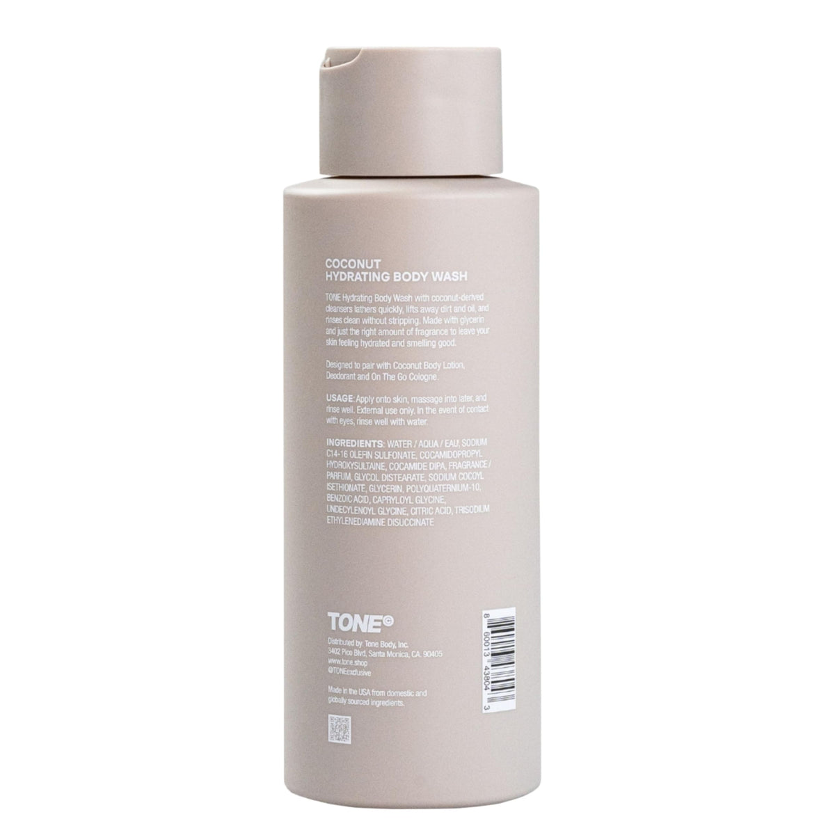 TONE Exclusive bottles in bathroom setting conveying daily routine convenience