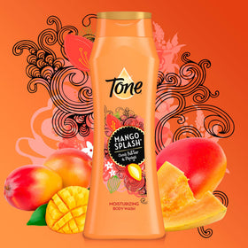 Tone pump close-up highlighting dispensing action and easy control benefit