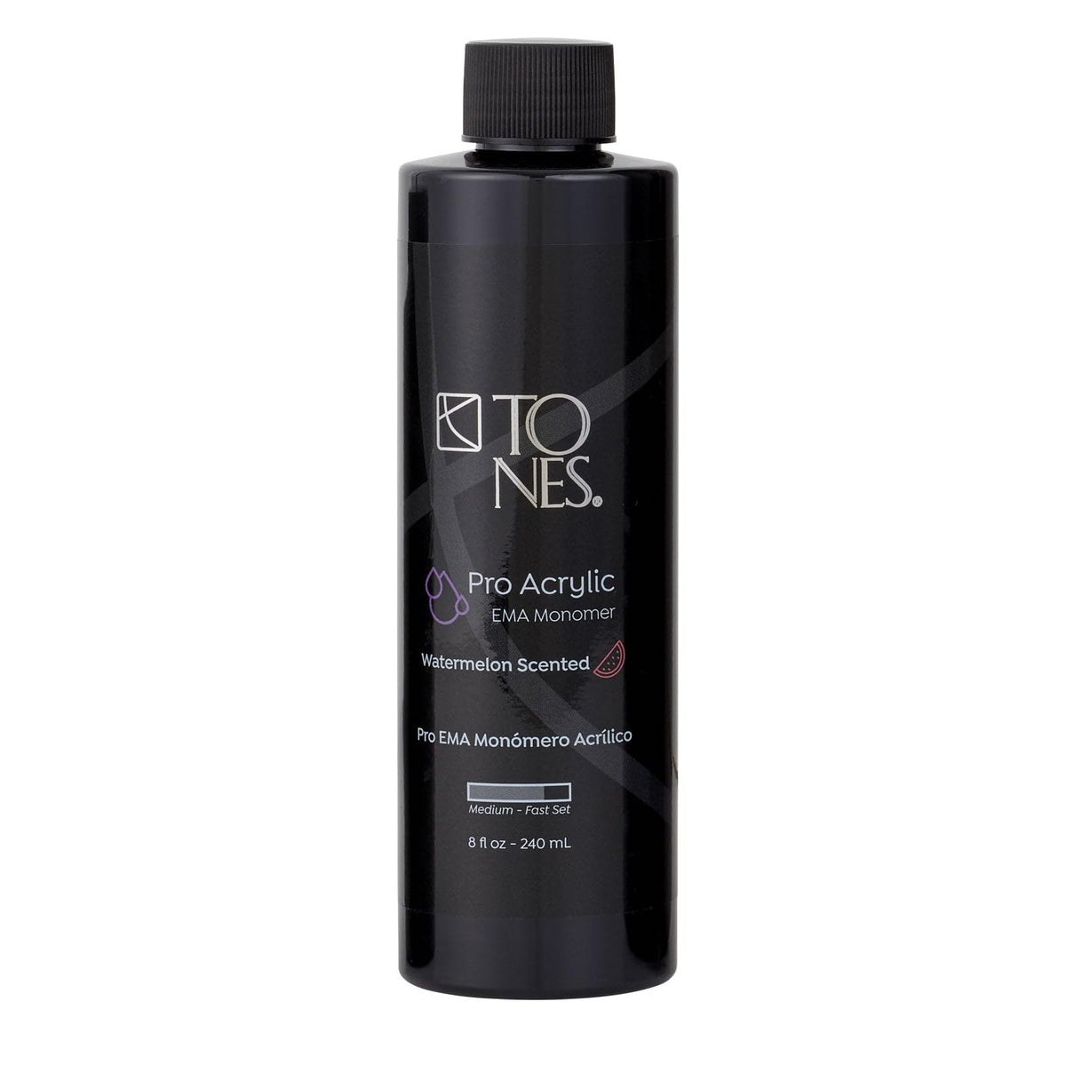 TONES bottle front label showing watermelon monomer identity and size
