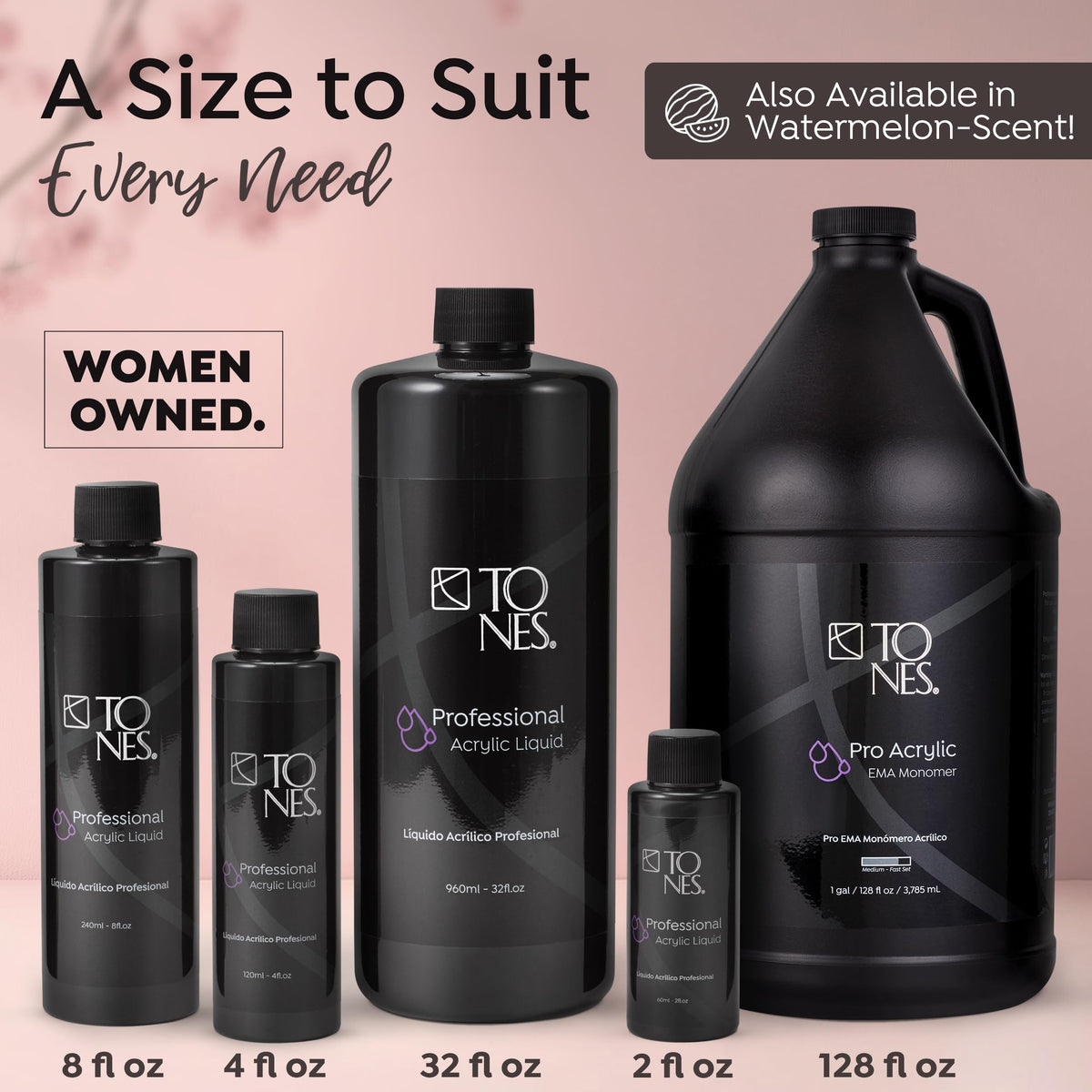 TONES bottle with box emphasizing USA-made quality benefit