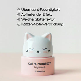 TONYMOLY whipped tofu-like texture close-up illustrating absorbent, lightweight finish