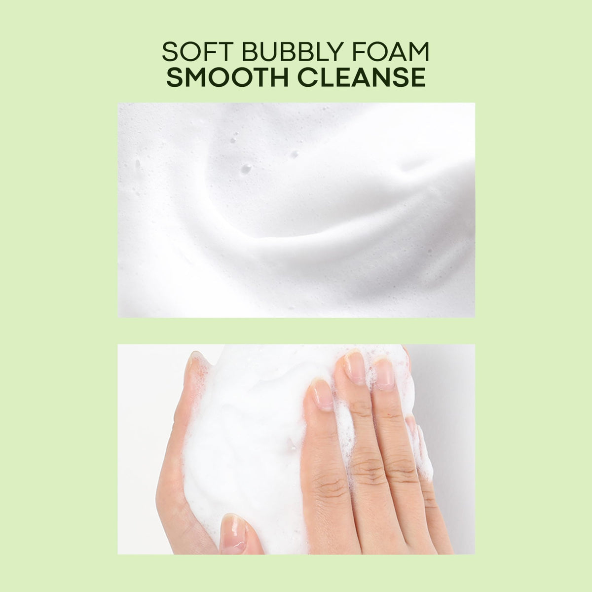 TONYMOLY close-up label highlighting fermented green tea ingredient and antioxidant benefit