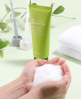 TONYMOLY product on sink with towel illustrating easy integration into daily routine