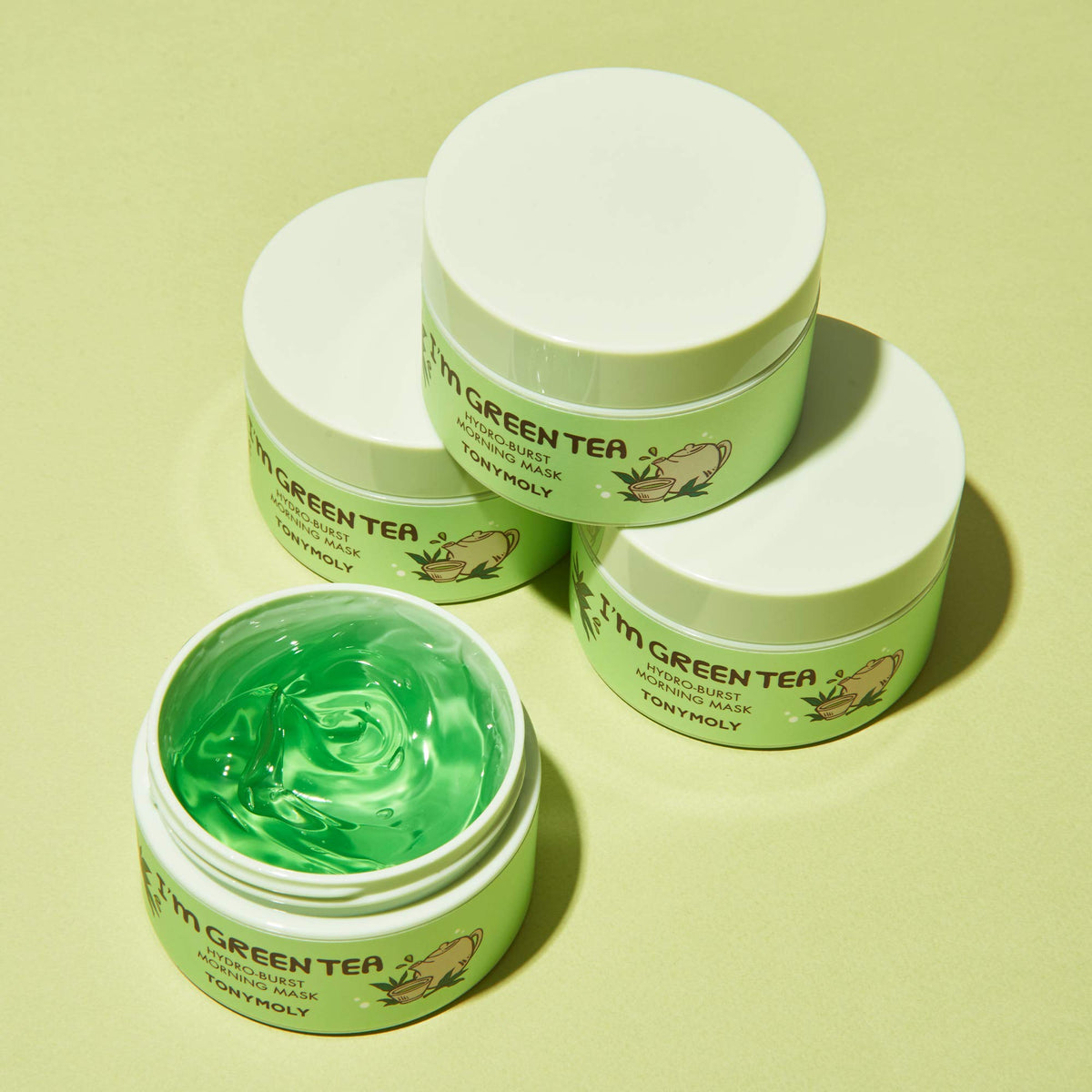 TONYMOLY gel texture close-up highlighting lightweight hydration and fast absorption benefits