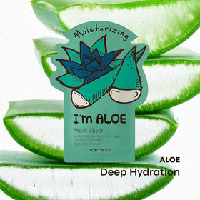 TONYMOLY masks arranged in spa scene conveying relaxing, at-home self-care
