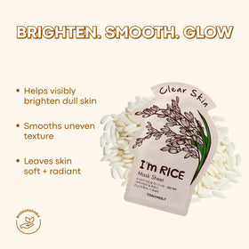 TONYMOLY hand holding single mask for scale, showing compact single‑use sizing