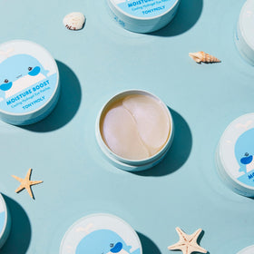 TONYMOLY lifestyle on vanity showing convenience and self-care benefit