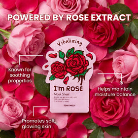 TONYMOLY masks arranged in spa setting suggesting relaxing self-care benefit