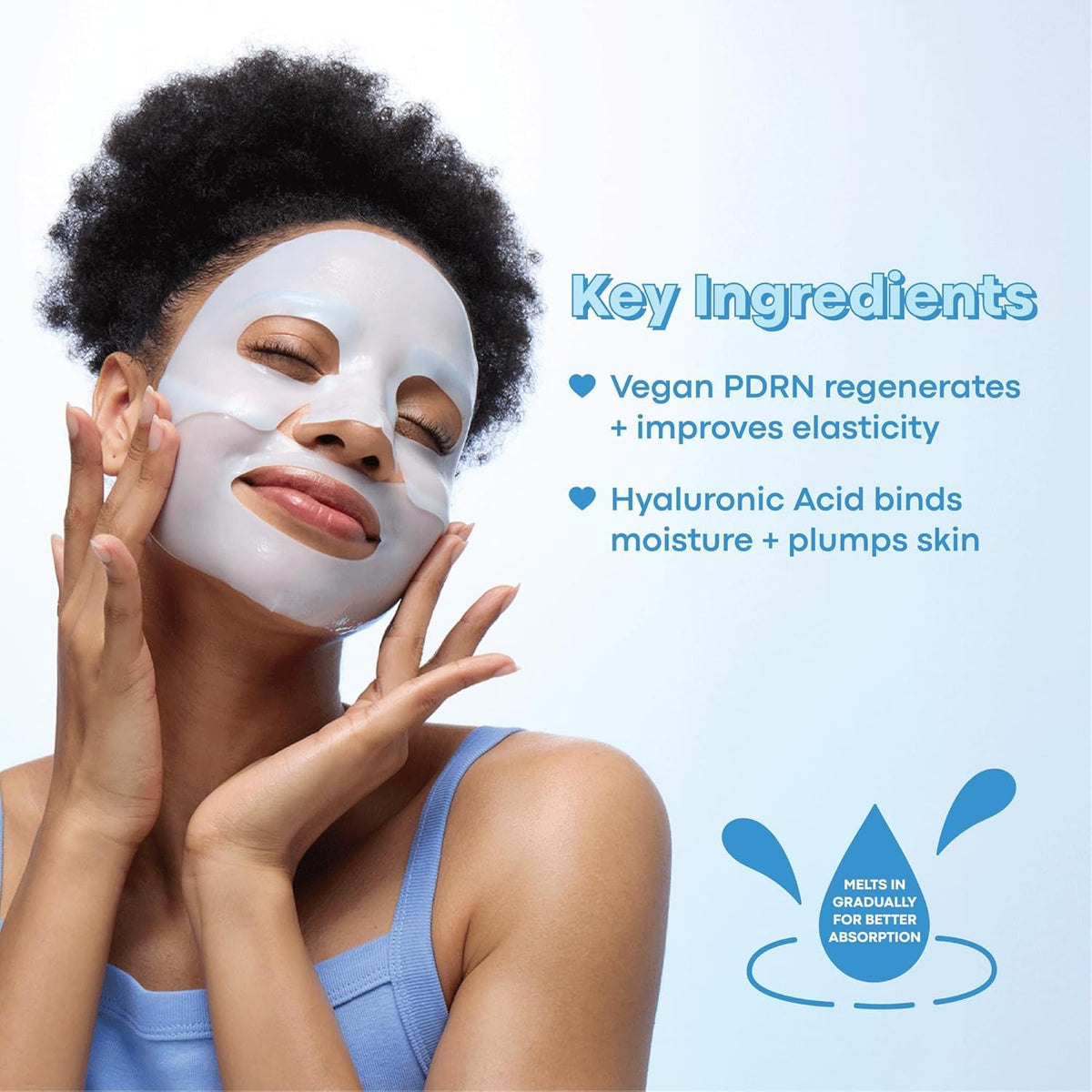 TONYMOLY mask on bathroom counter staged for sleep routine convenience
