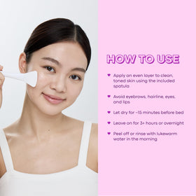 TONYMOLY size comparison with hand to show the 2.7 fl oz scale