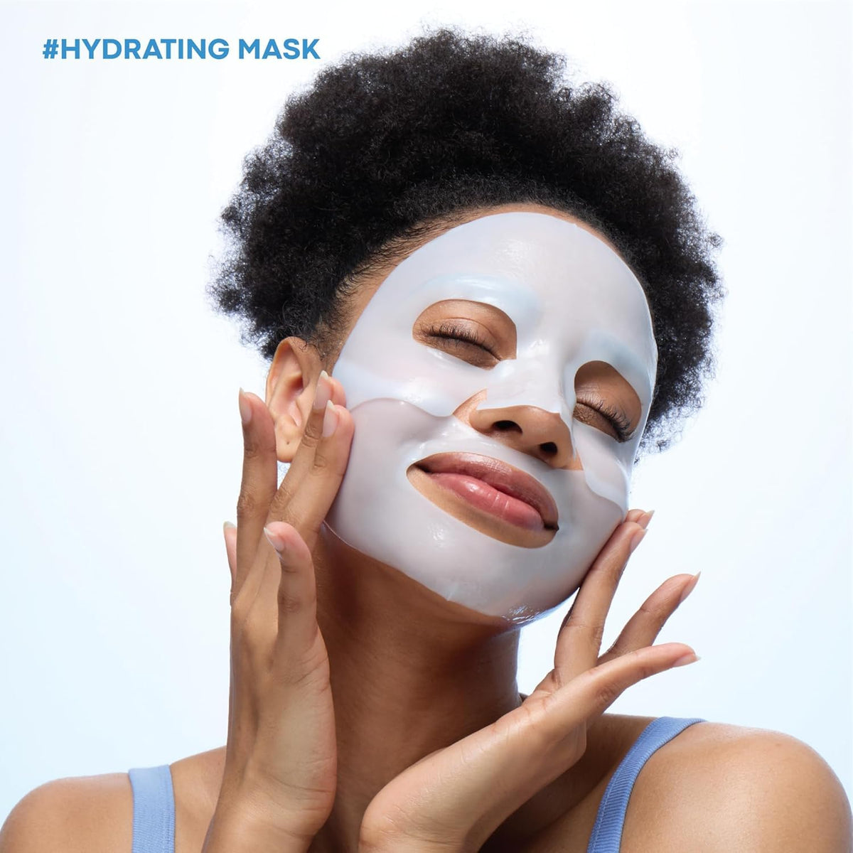 TONYMOLY single mask pulled from pouch with serum to show concentrated dose