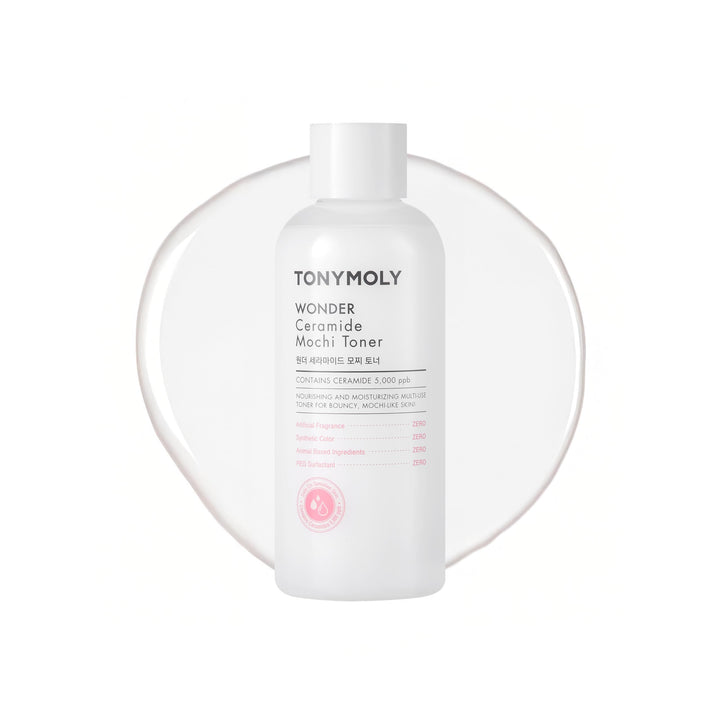 TONYMOLY front bottle shot showing packaging and gentle hydration benefit