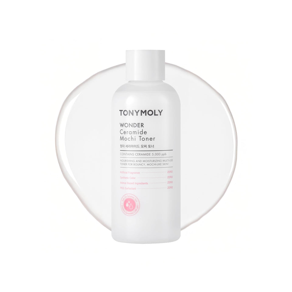 TONYMOLY front bottle shot showing packaging and gentle hydration benefit