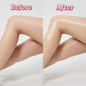 TONYMOLY close-up of Plum Bum serum texture showing lightweight, hydrating formula