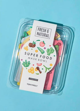 TONYMOLY close-up of sheet mask texture soaked in serum, revealing nourishing ingredients and hydrating benefit
