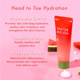 TONYMOLY applying serum on hand demonstrating hydration and non-sticky absorption