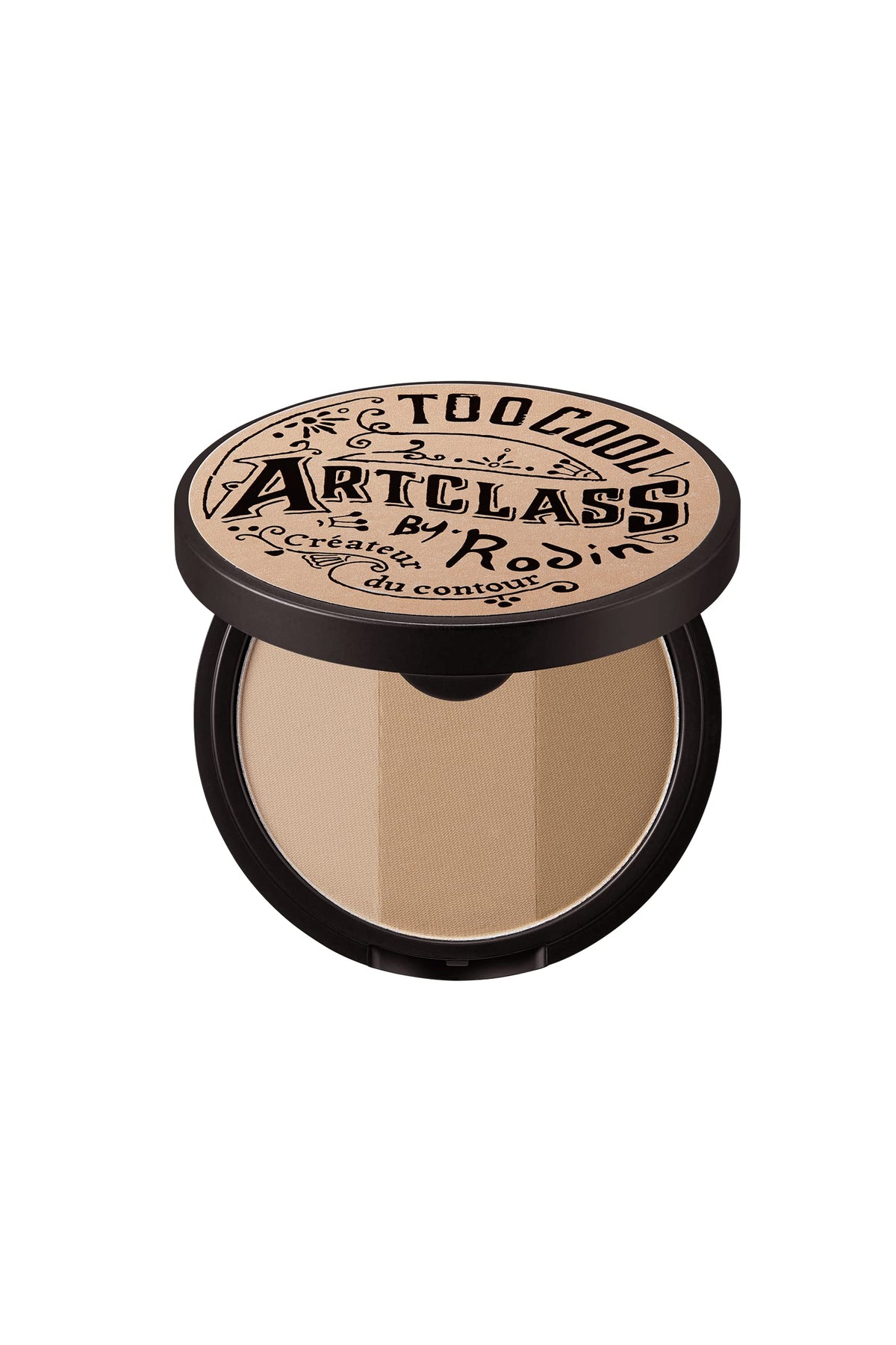 Too Cool For School compact front view showing shade and packaging for easy identification