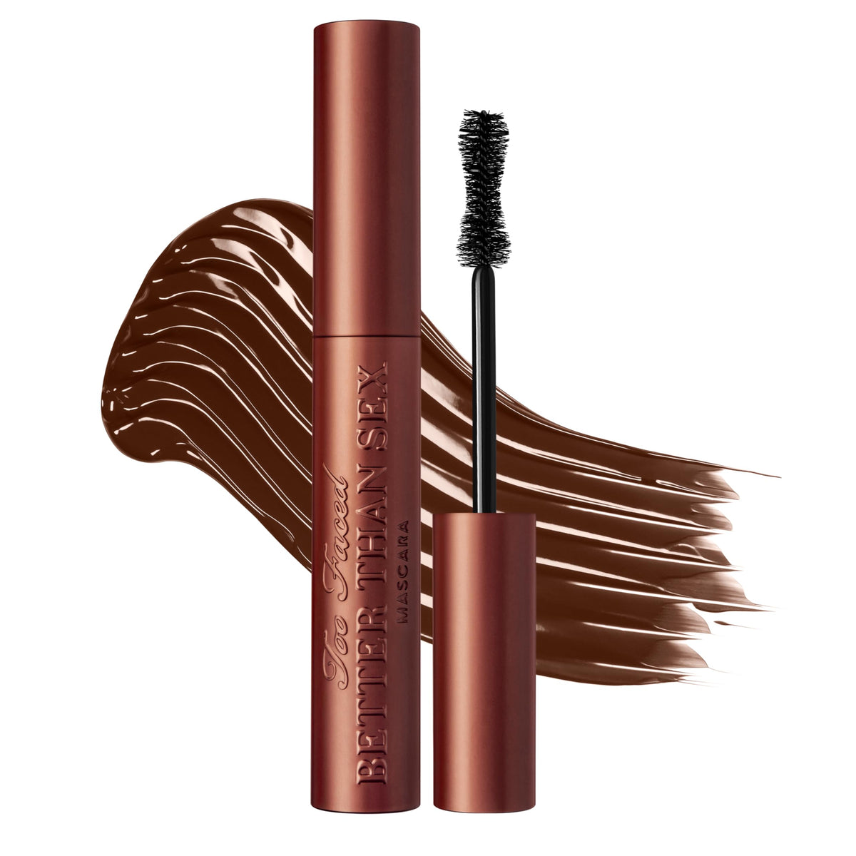 Too Faced front packaging showing chocolate mascara and bold branding