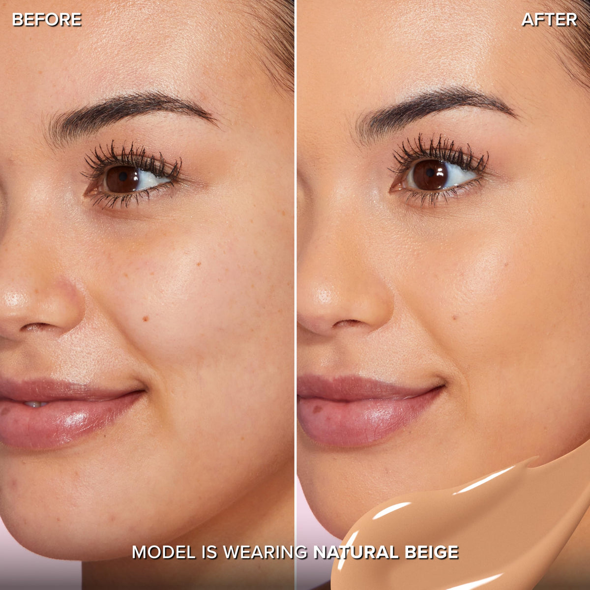 Too Faced applicator close-up displaying doe-foot and precise application benefit