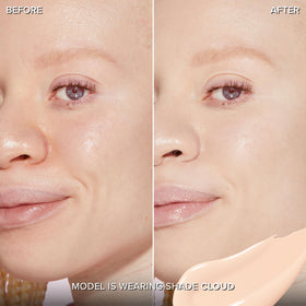Too Faced concealer applicator close-up demonstrating precise wand for targeted coverage