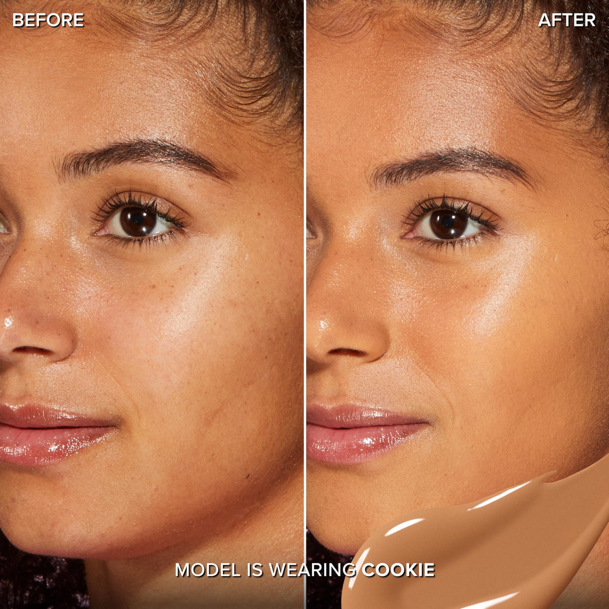 Too Faced concealer doe-foot applicator close-up offering precise application benefit