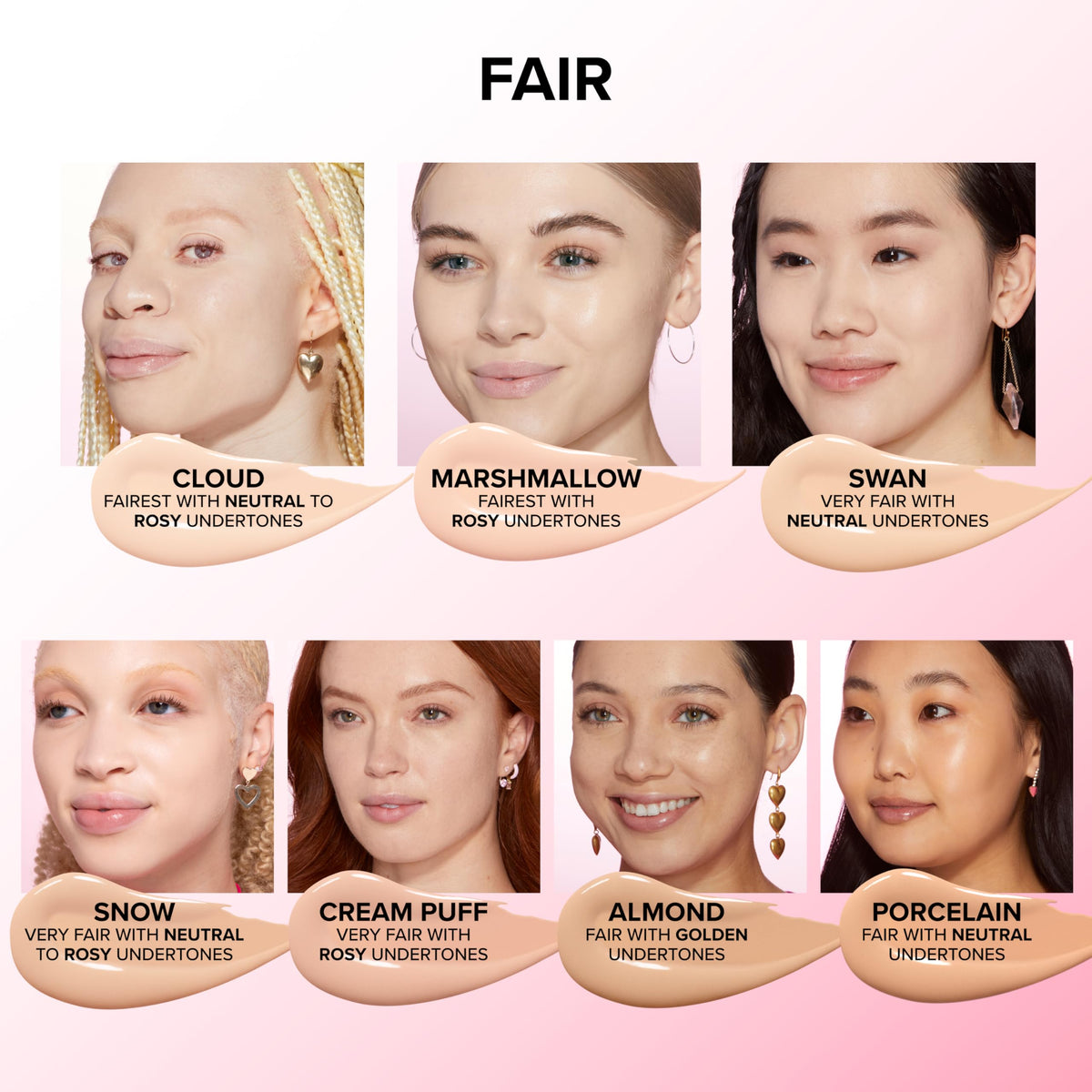 Too Faced concealer held in hand to show bottle size and portability benefit
