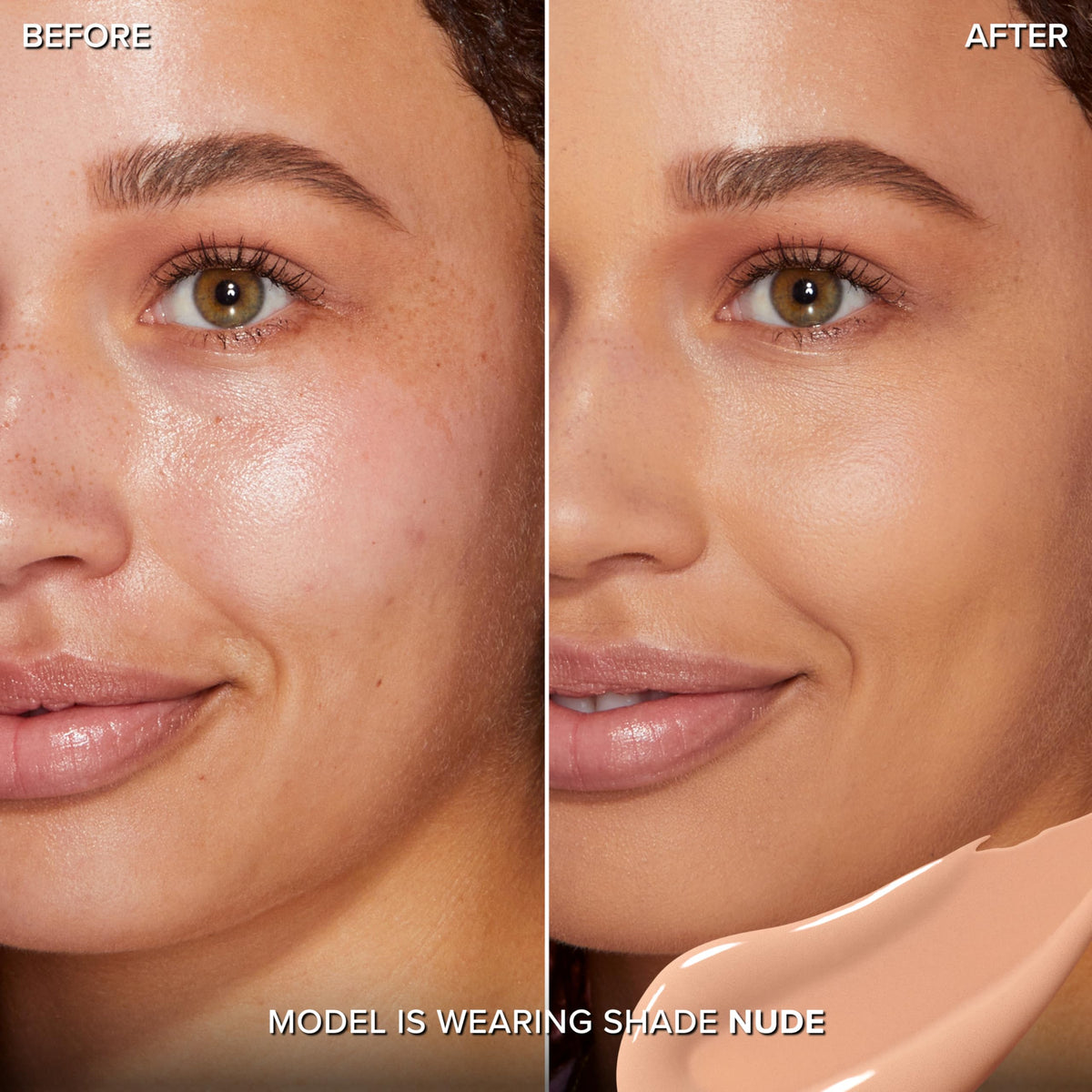 Too Faced wand applicator close-up highlighting precise, easy application