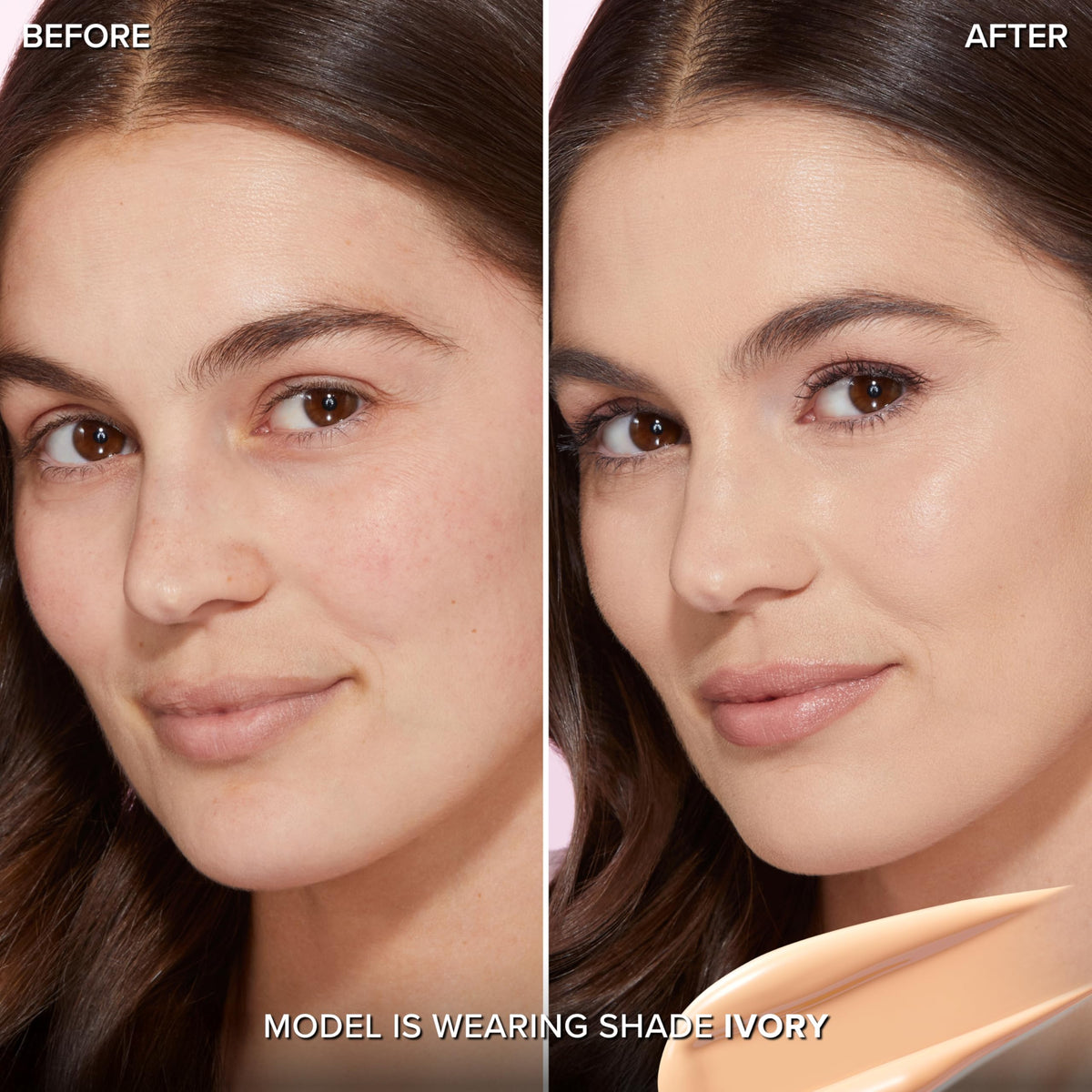 Too Faced pump detail dispensing foundation for precise application benefit: controlled dosing