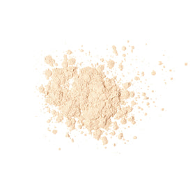 Too Faced open jar top view revealing translucent powder, highlights easy access