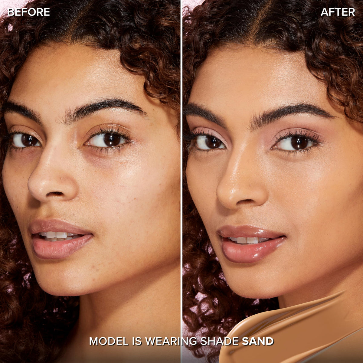 Too Faced pump dispenser top showing easy application and controlled dosage