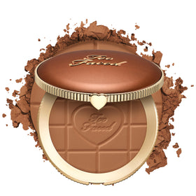 Too Faced front compact view showing sleek packaging and travel benefit