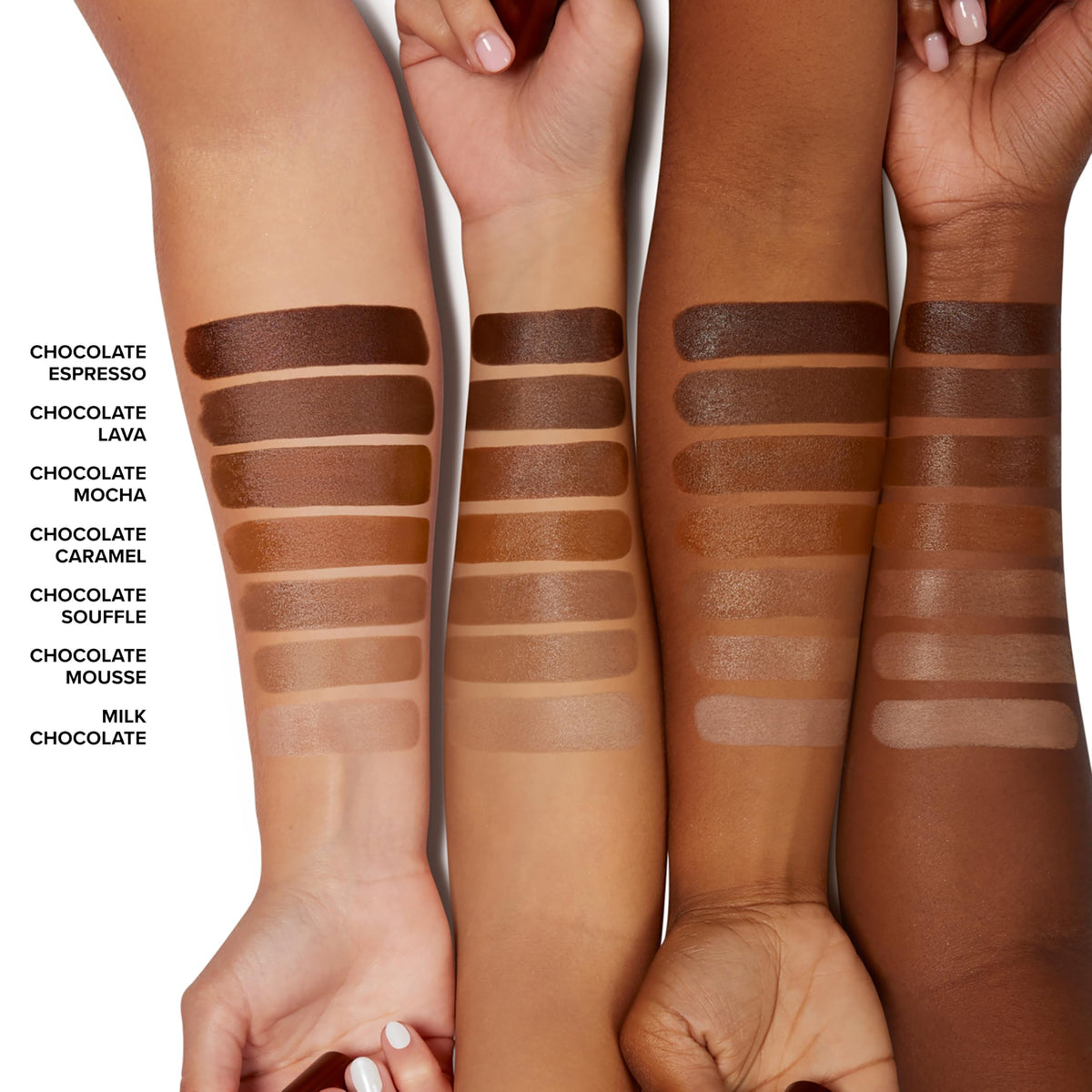Too Faced product label close-up emphasizing vegan and clean formulation