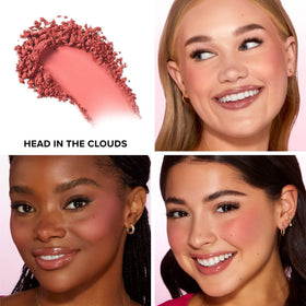 Too Faced open pan displaying velvety powder texture for smooth blending