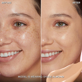 Too Faced concealer applicator close-up displays wand and precise application control