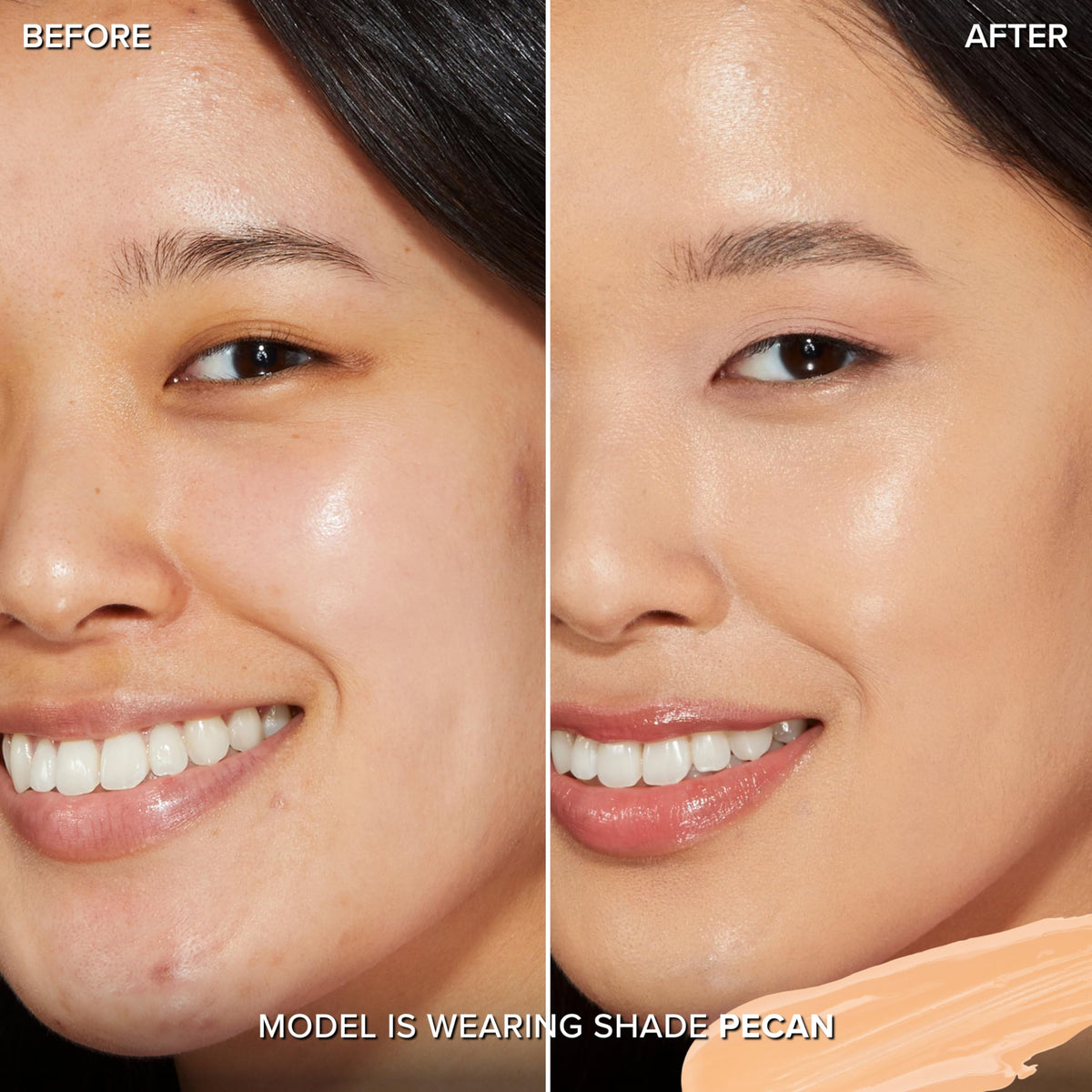 Too Faced applicator close-up demonstrating precise placement and control