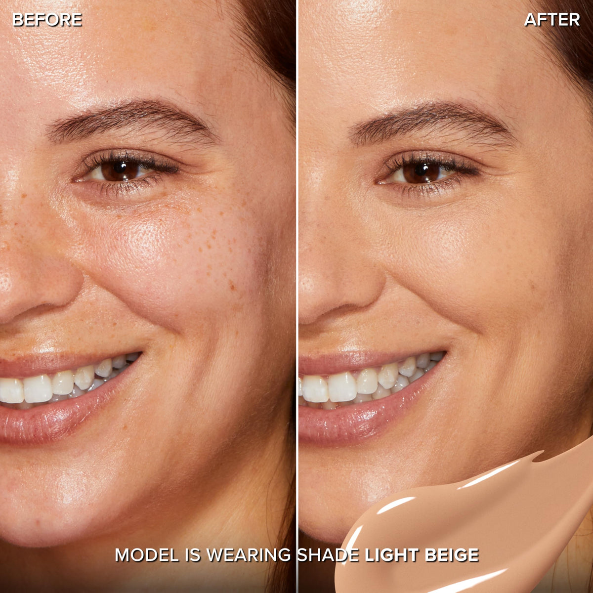 Too Faced wand applicator close-up, precise tip for targeted, neat application