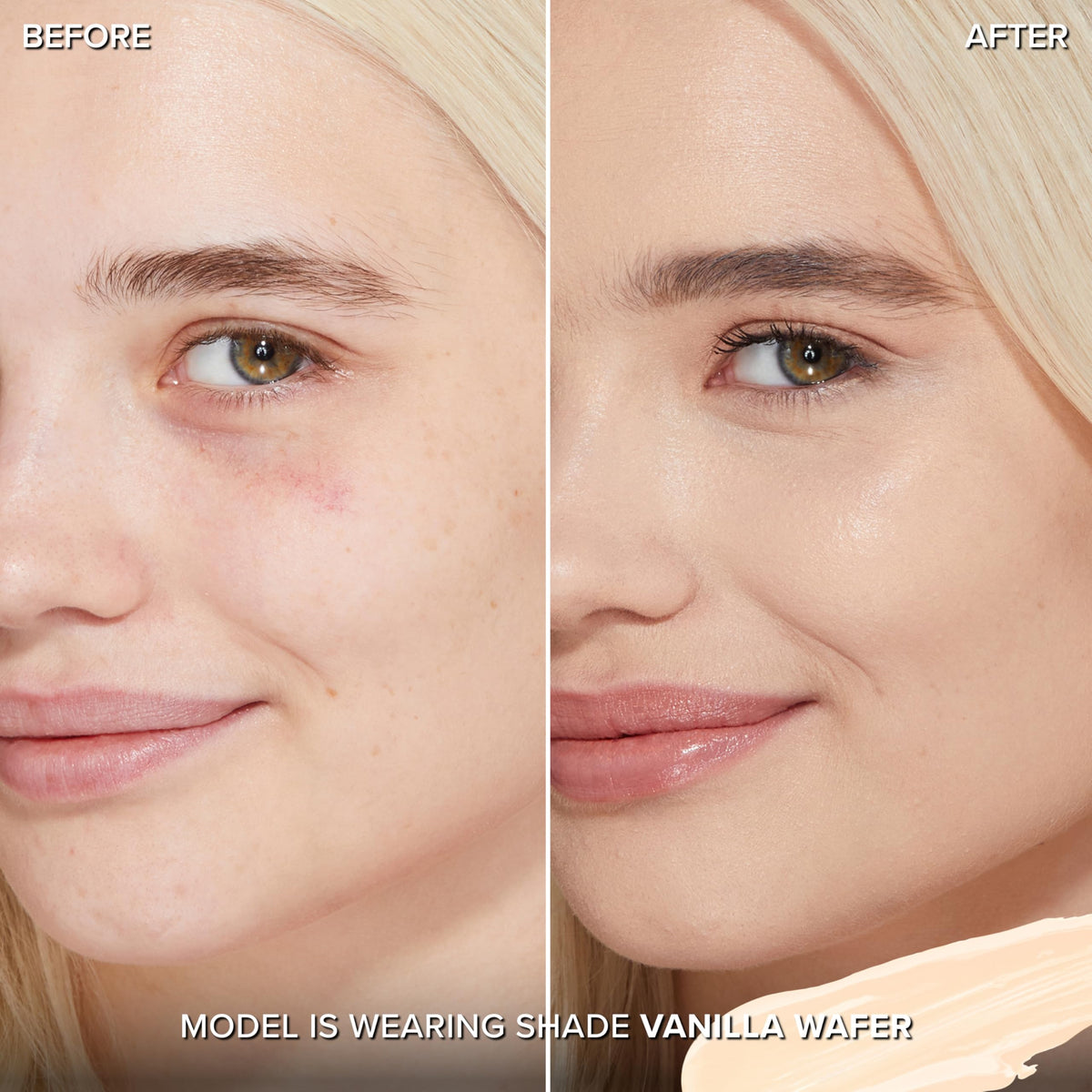 Too Faced applicator close-up for precise application and targeted coverage