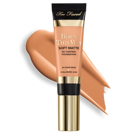 Too Faced front packaging showing bottle and label for brand recognition and clarity