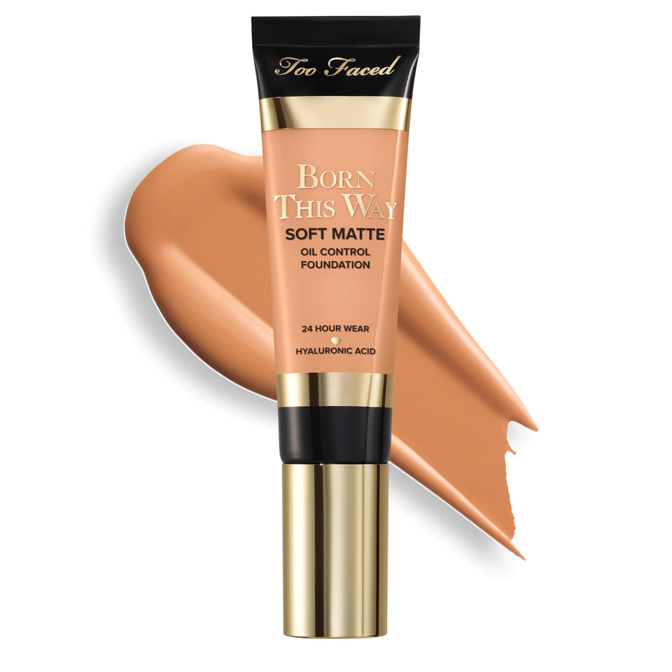 Too Faced front packaging showing bottle and label for brand recognition and clarity