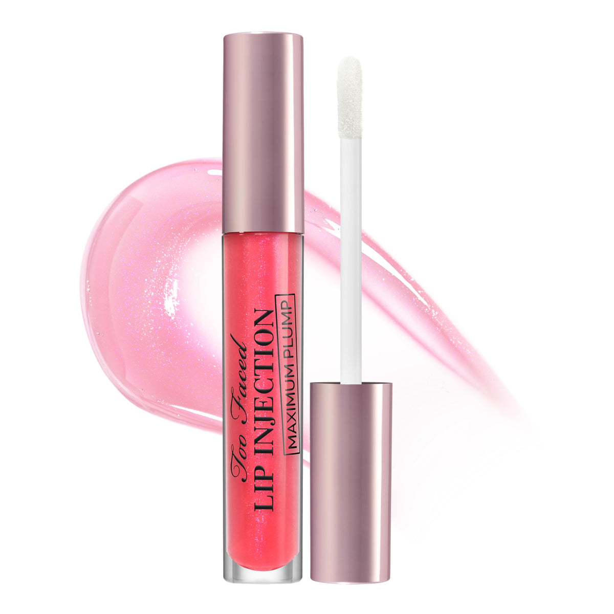 Too Faced front packaging showing product and benefit of visible plump