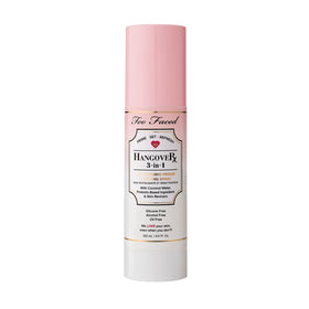 Too Faced bottle front packaging showing clean label and size benefit