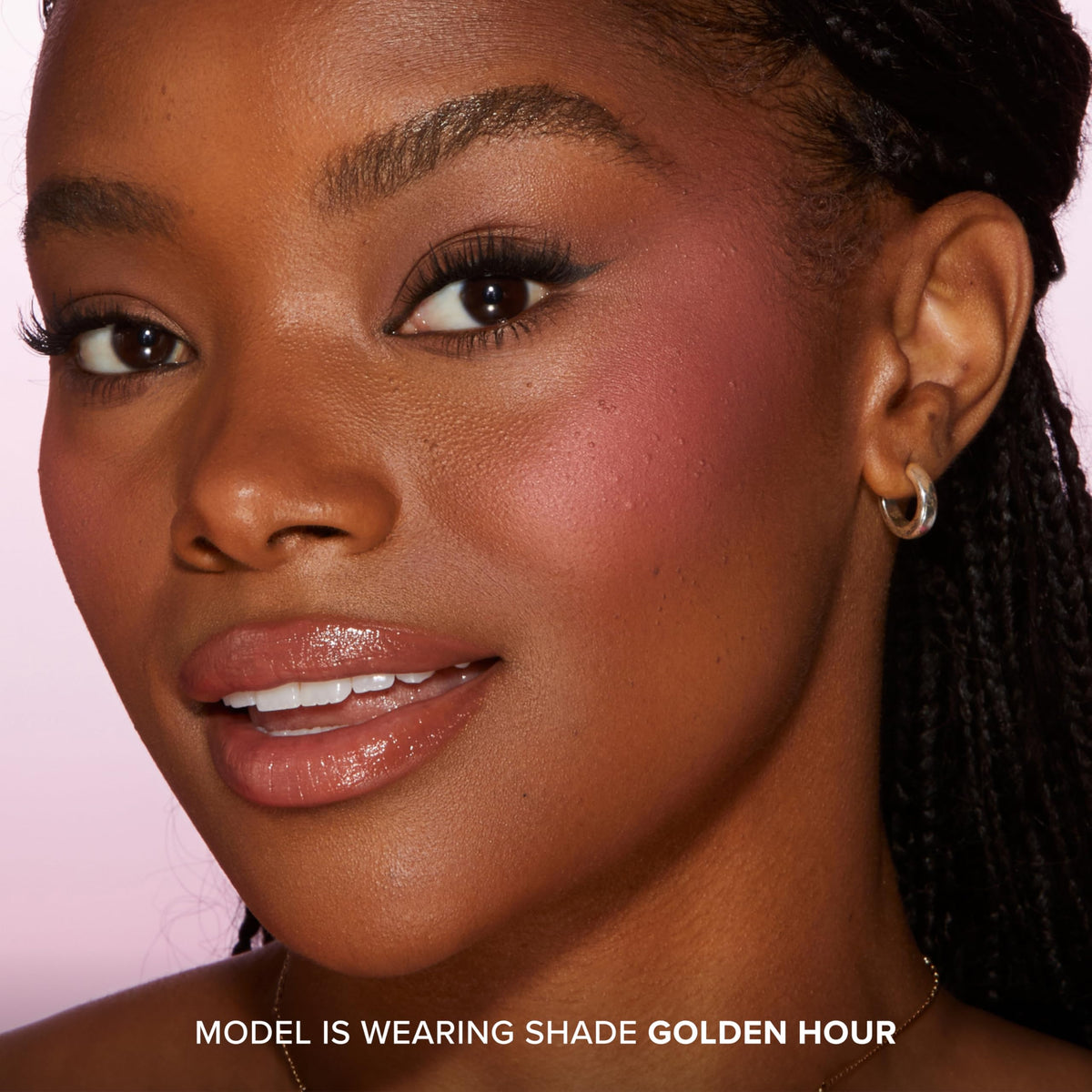 Too Faced ingredient label closeup showing 93% naturally derived and ethical benefit
