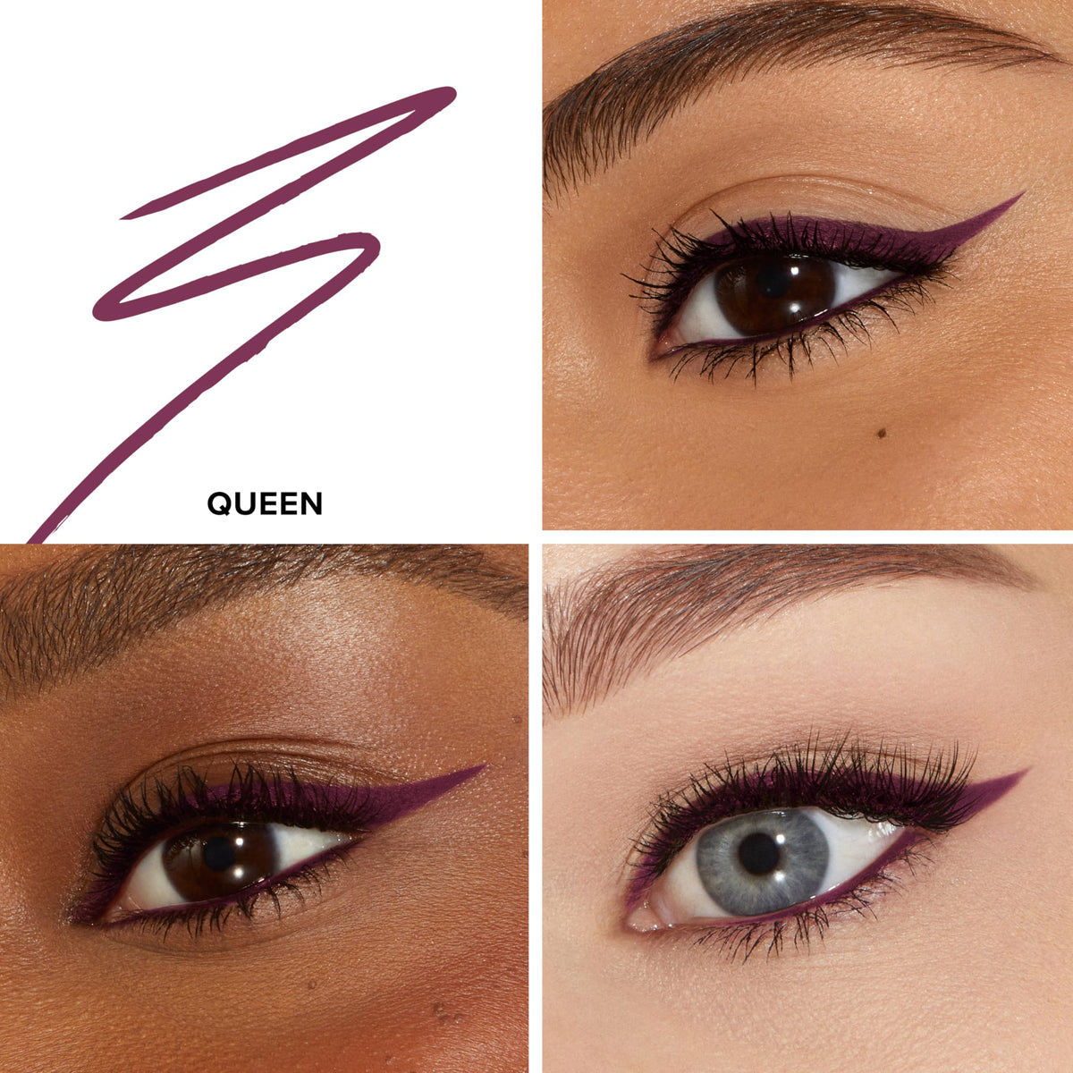 Too Faced killer liner close tip texture demonstrating smooth glide
