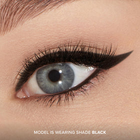 Too Faced sharpened point displays how to achieve razor-sharp wings