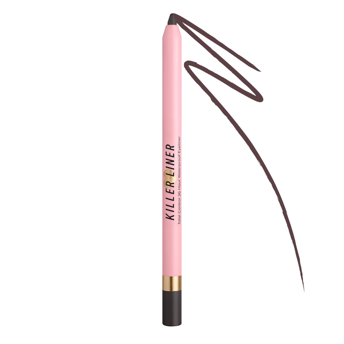 Too Faced front packaging showing pencil and brand, highlights portability