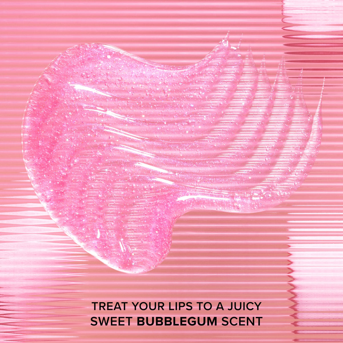 Too Faced close-up of jelly texture highlighting smooth non-sticky finish benefit