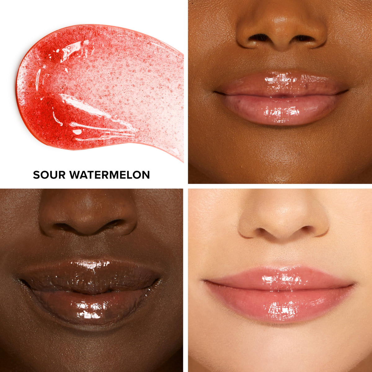 Too Faced Kissing Jelly wand applying gloss for instant moisture and shine benefit