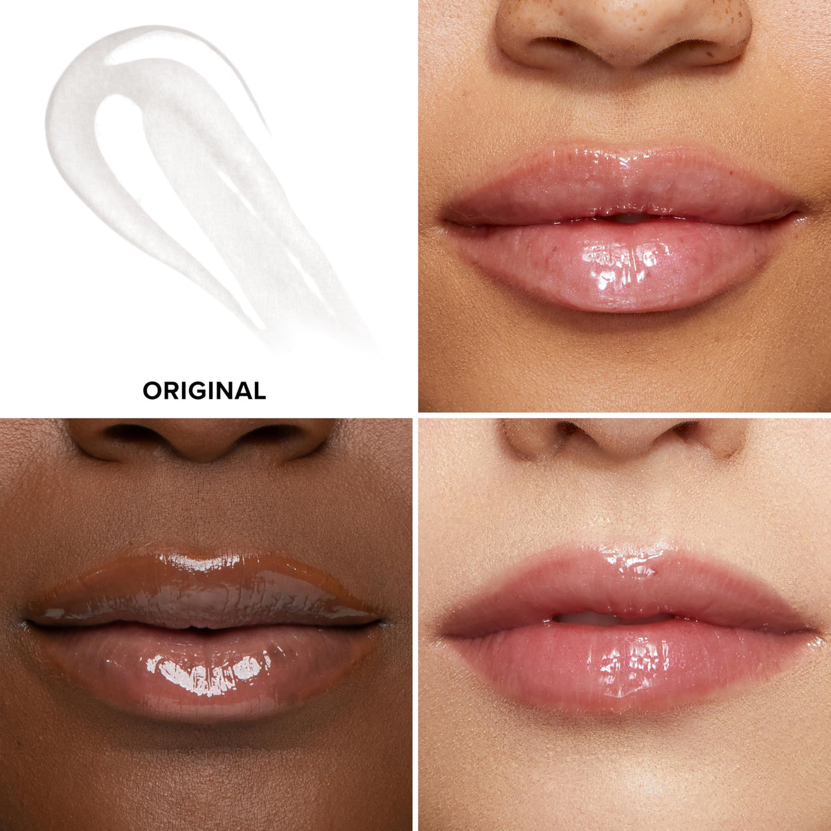 Too Faced applicator tip close-up for precise, smooth gloss application
