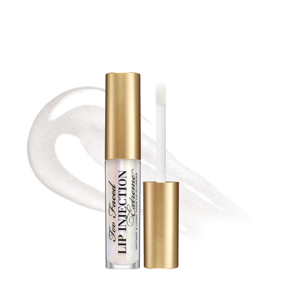 Too Faced front packaging travel-size gloss showing compact, glossy design and portability