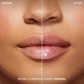 Too Faced tube label detail showcasing brand and product clarity